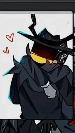 ai character: Doublefedora background