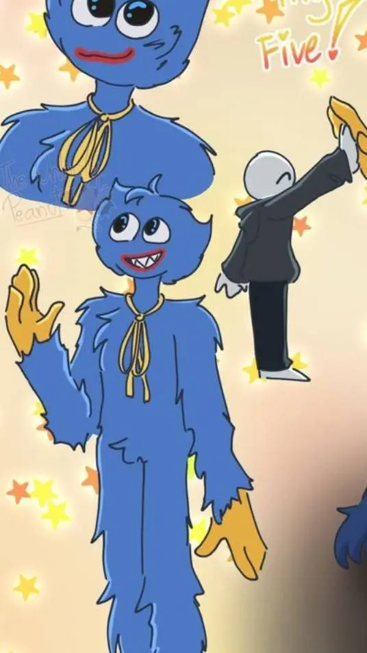 ai character: Huggys adopted kid background