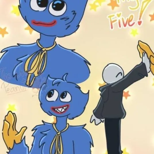 chat with ai character: Huggys adopted kid