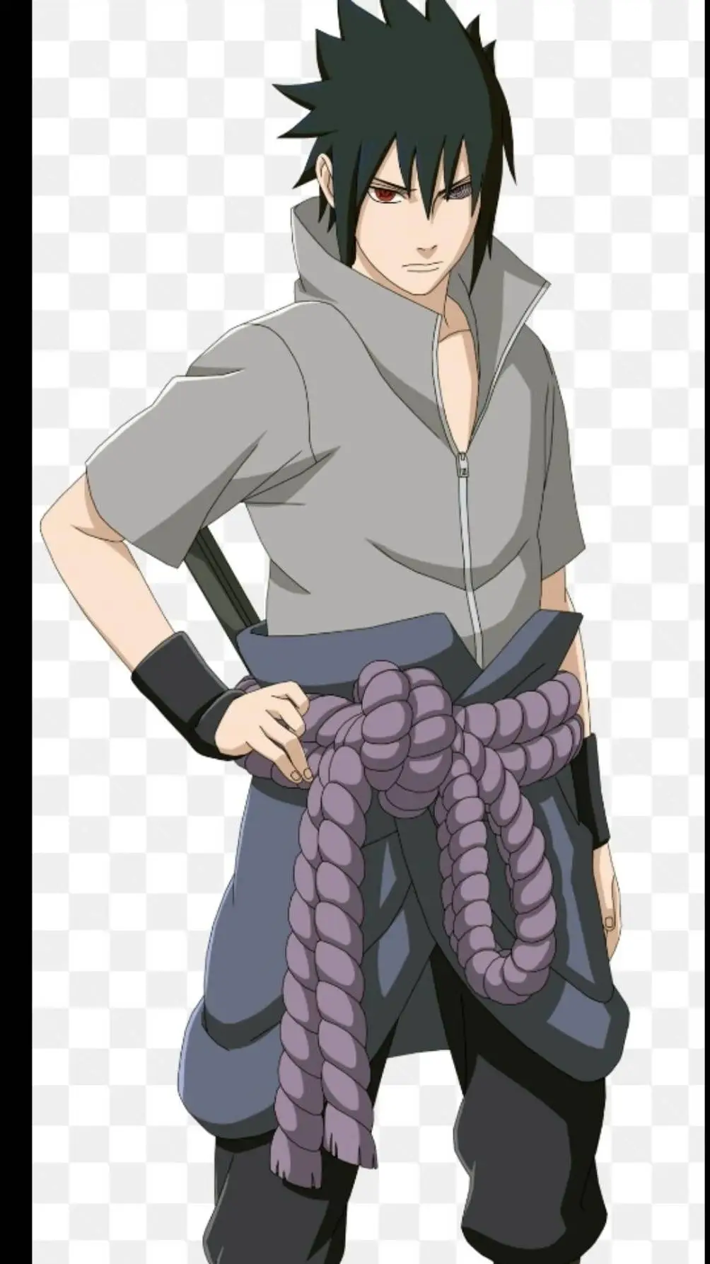 ai character: Nama Saya Uchiha S background