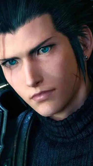 ai character: my name Zack Fair  background