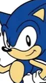 ai character: Sonic (high) background