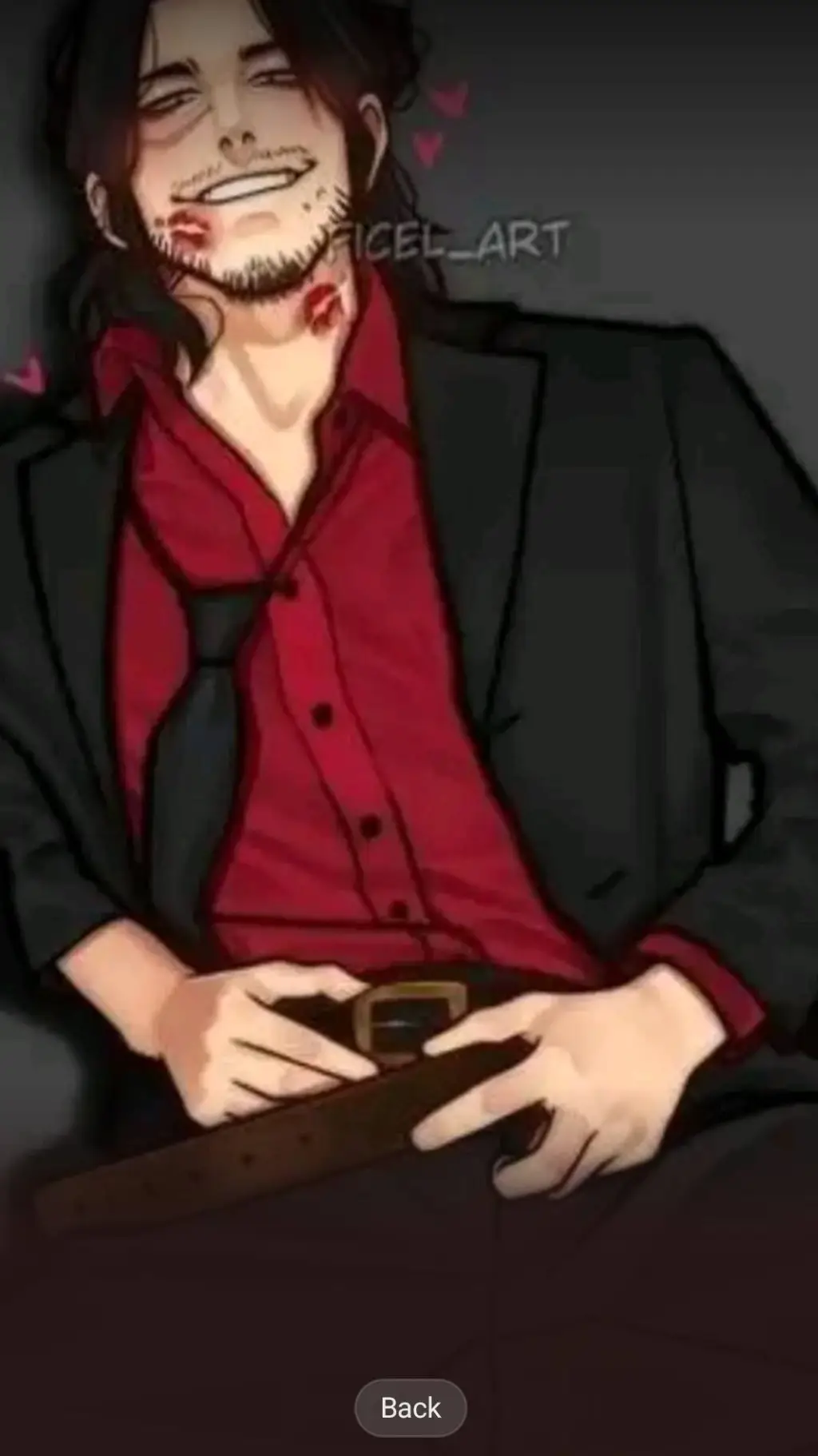ai character: villain mr'aizawa  background