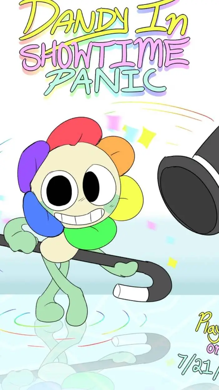 ai character: Dandy's world  background