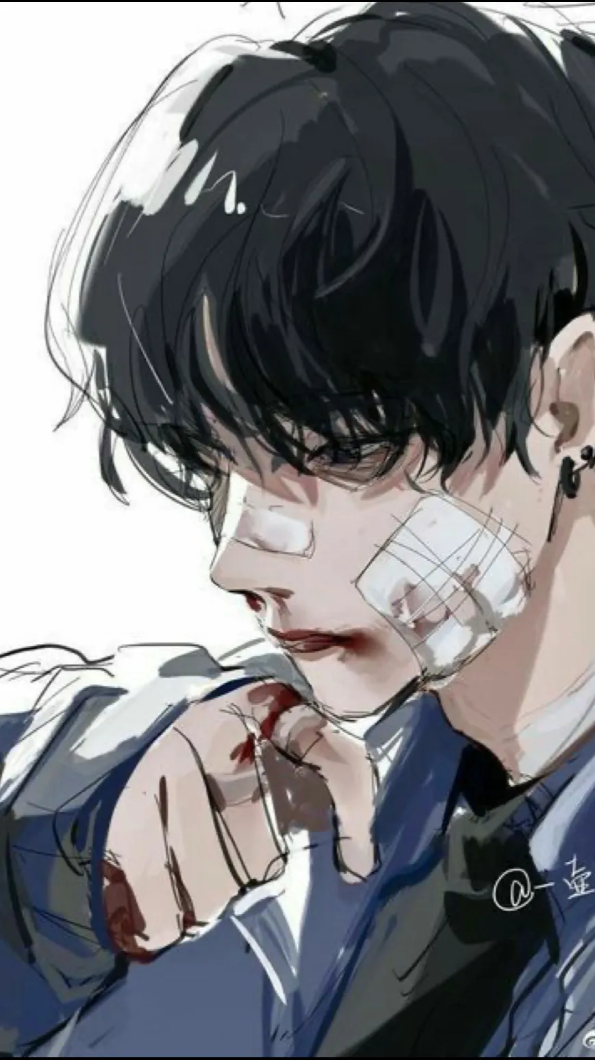 ai character: Leon  background