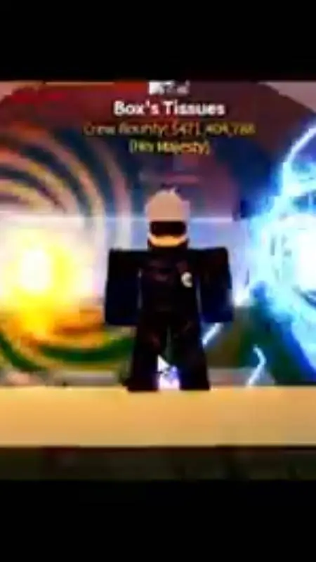 ai character: blocky gojo background