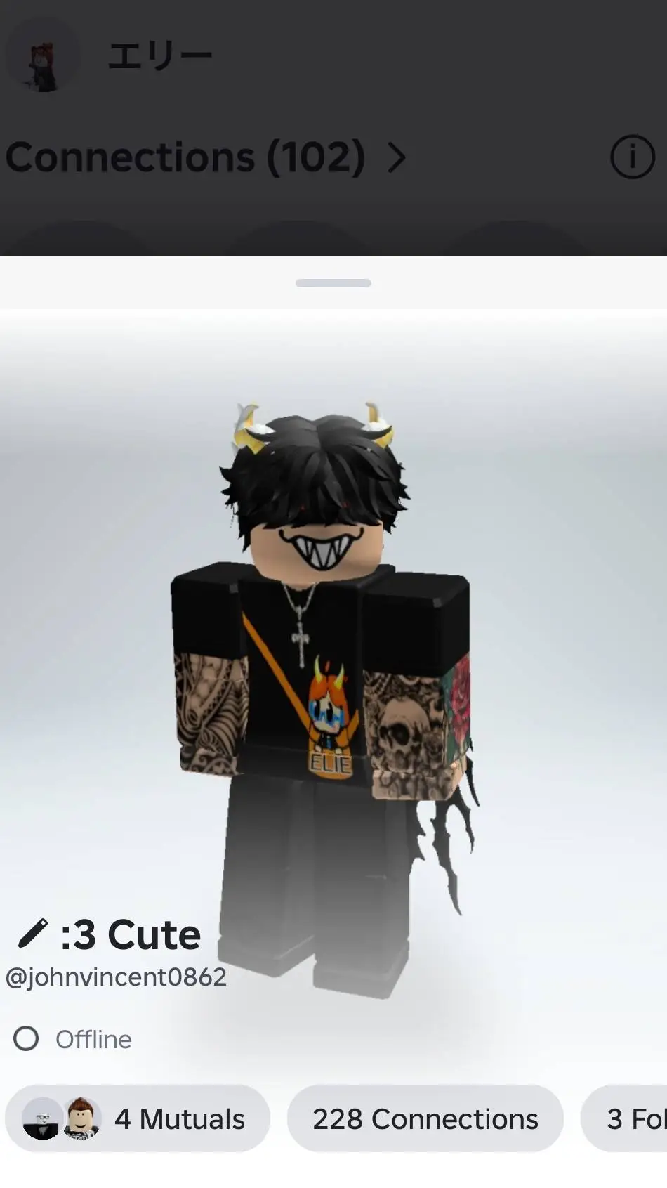 ai character: Void background