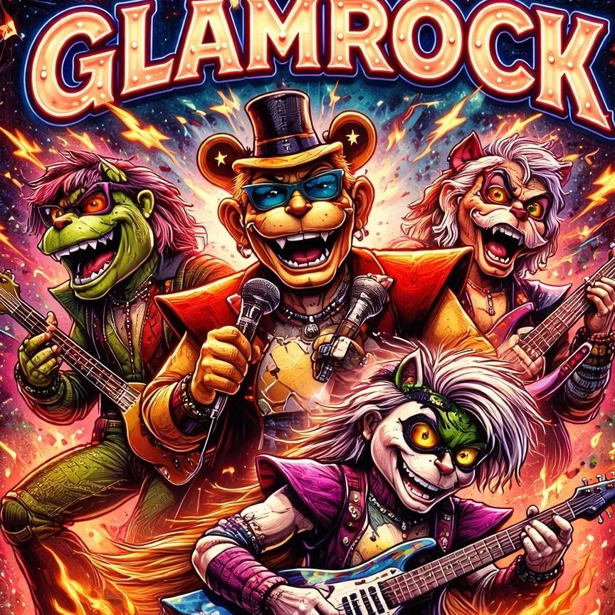 chat with ai character: GlamRock renegade