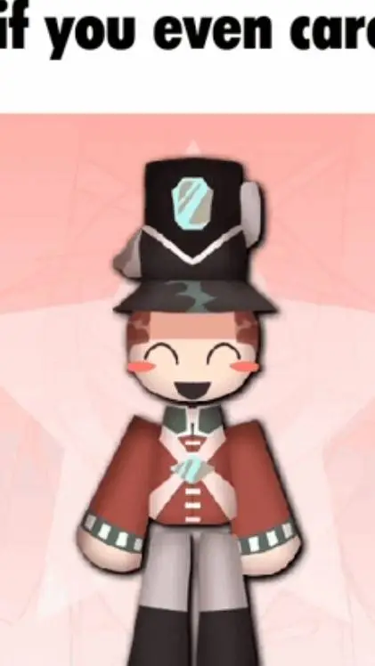 ai character: cute barry🥹 background