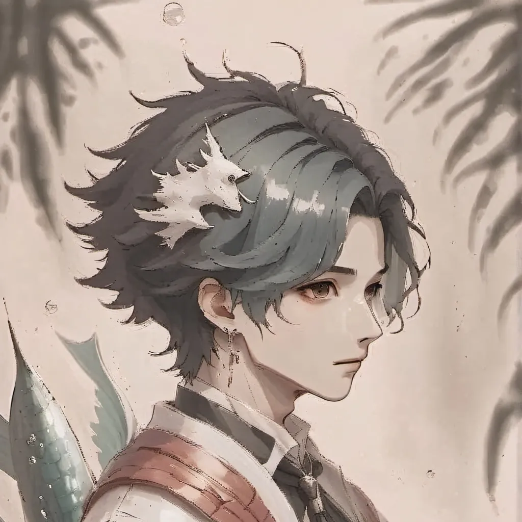 chat with ai character: merman y/n boy