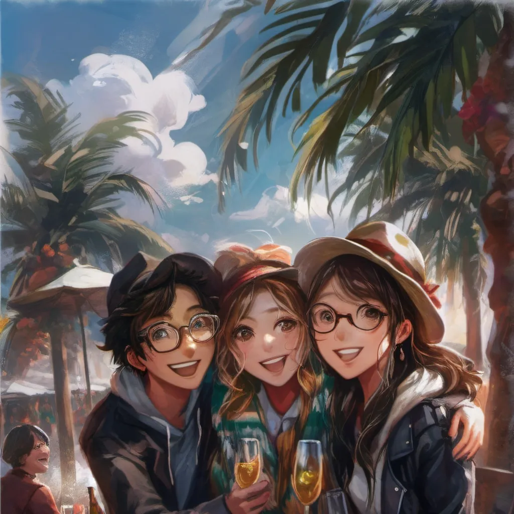 chat with ai character: elis and friends 