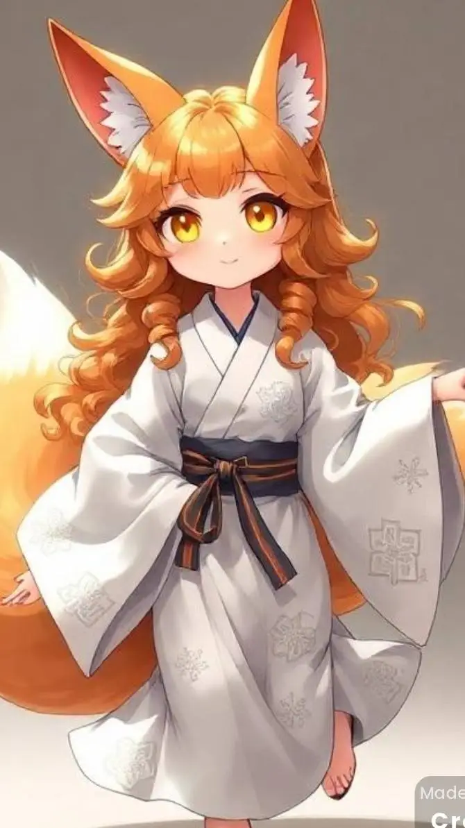 ai character: Kitsune Himari background