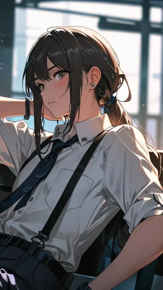 ai character: Erika Voss background