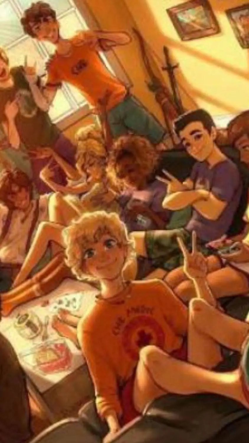 ai character: ROAD TRIP WITH PJO background