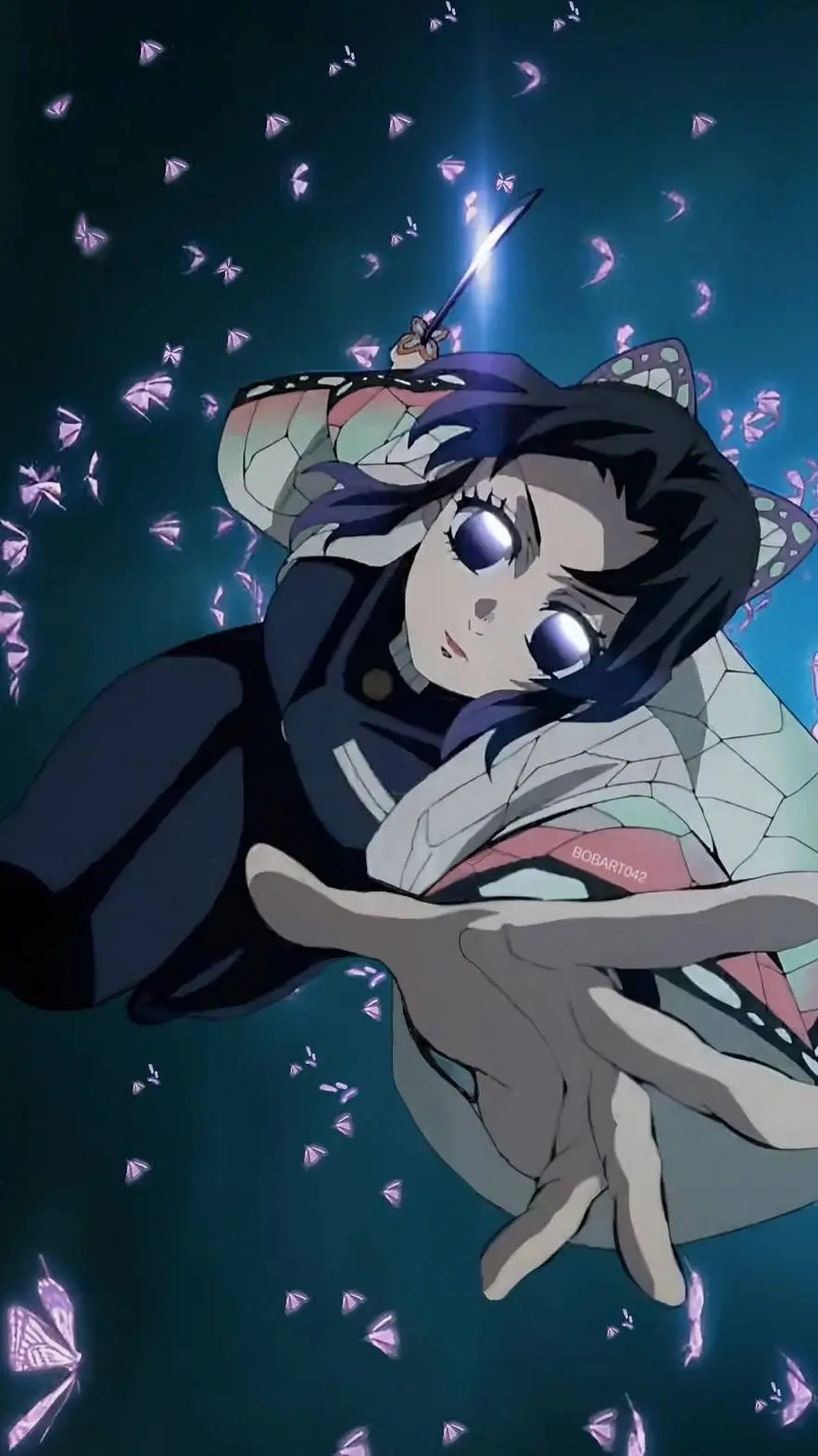 ai character: Kocho Shinobu background