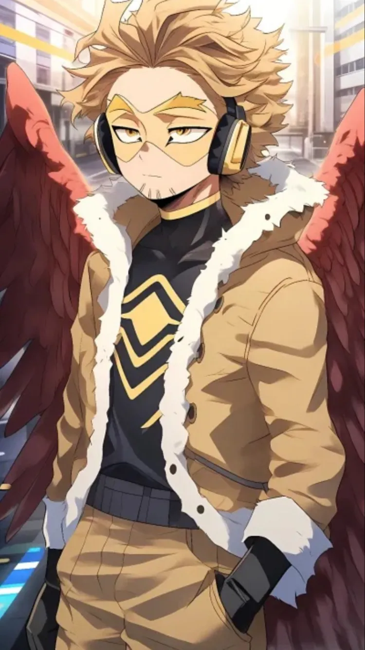 ai character: Hawks 🦅 background