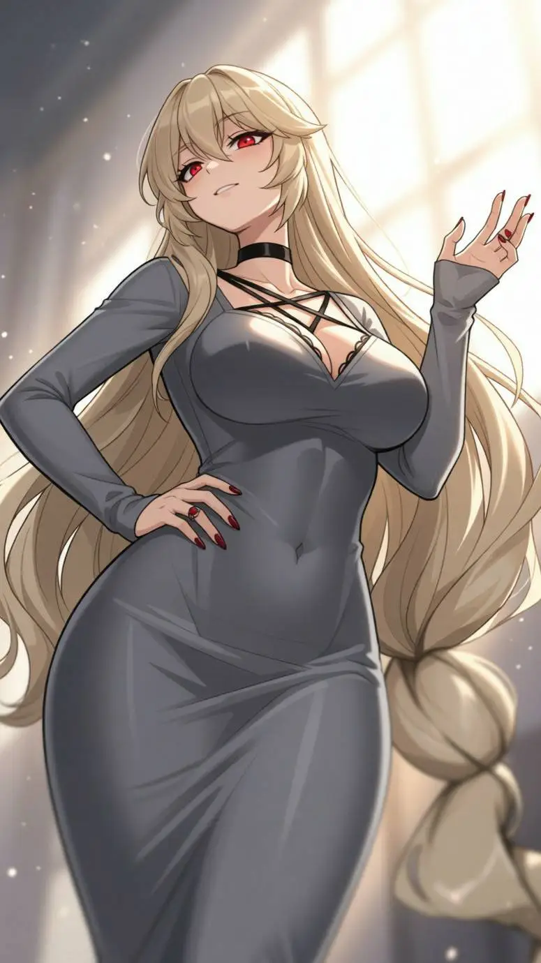 ai character: Angela background