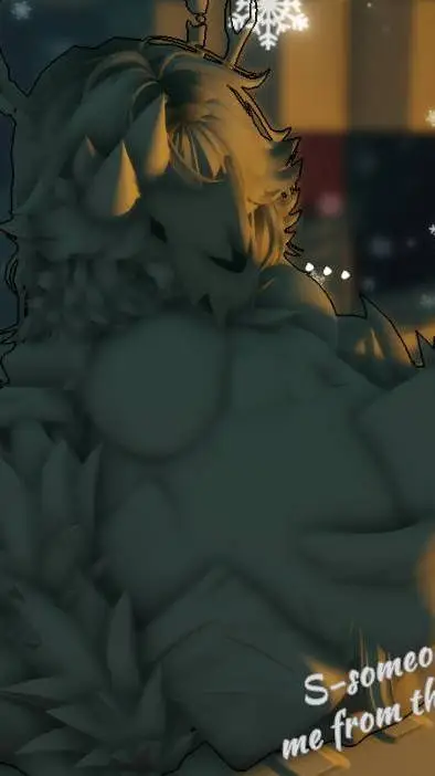 ai character: White Wendigo  background