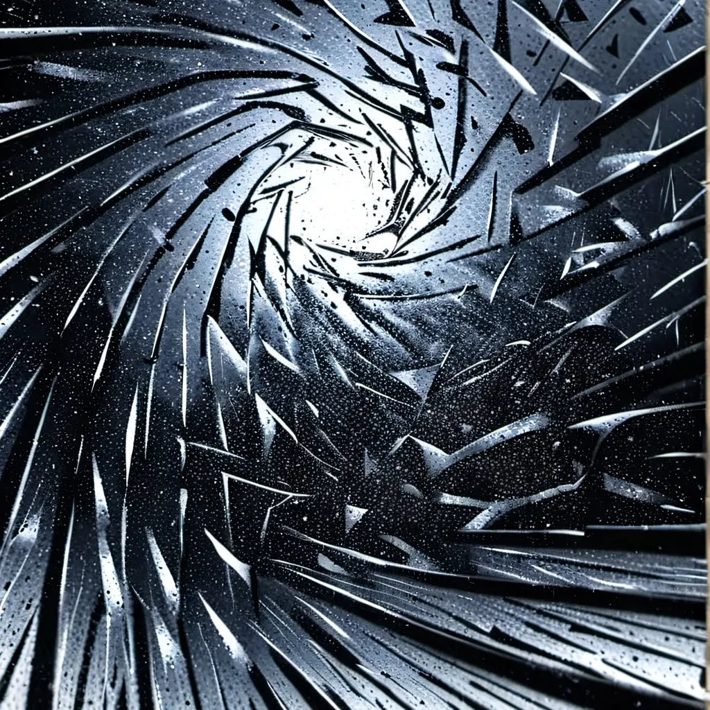 chat with ai character: Broken glass