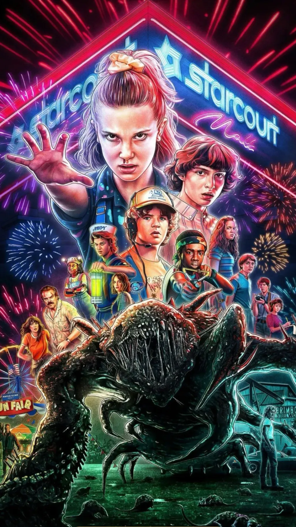 ai character: Stranger Things SS background