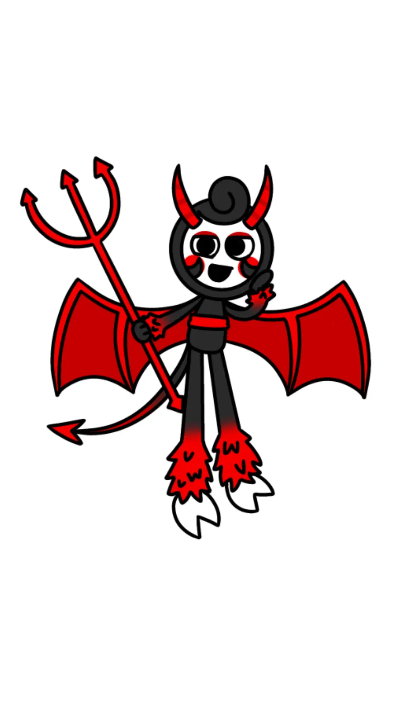 ai character: Demon Glisten background