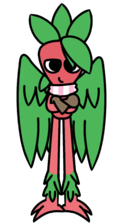 ai character: Monster AU (pt 2!) background