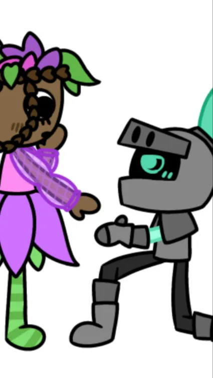 ai character: HauntedGarden background