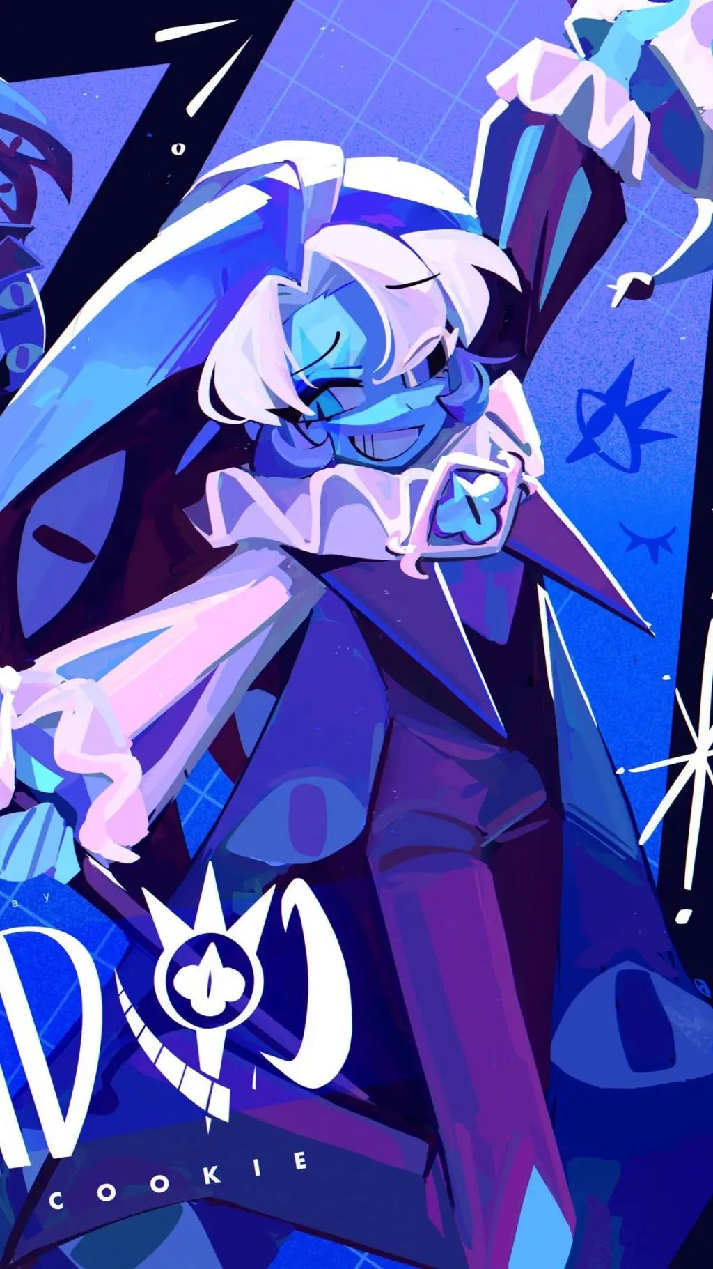 ai character: ∞Shadow milk★ background