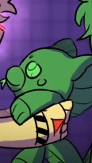 ai character: movie night background