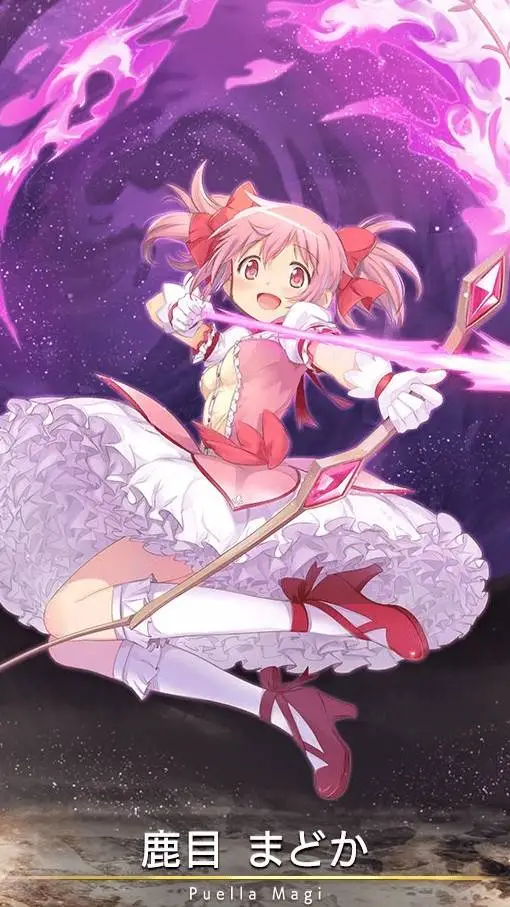 ai character: Madoka Kaname background
