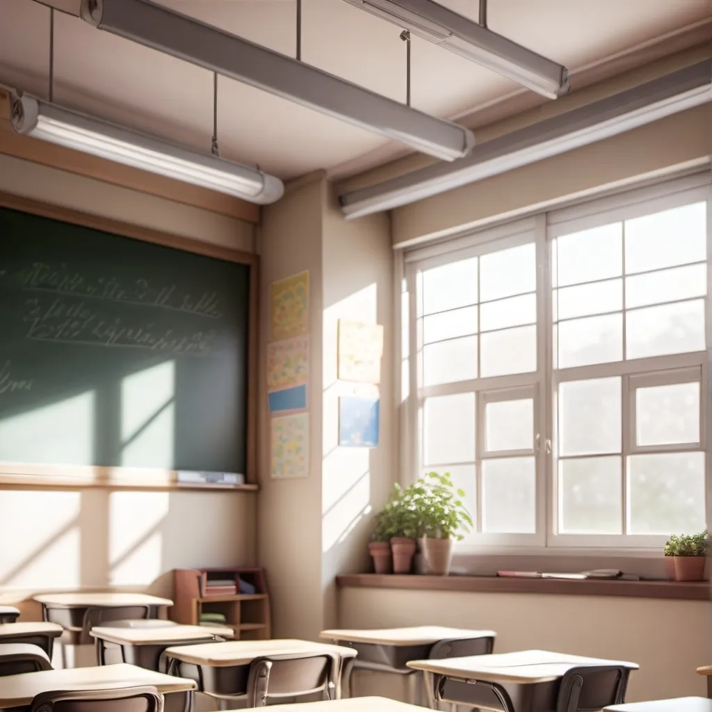 chat with ai character: 1B Classroom