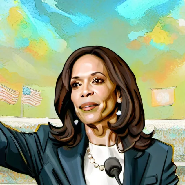 chat with ai character: kamala rally