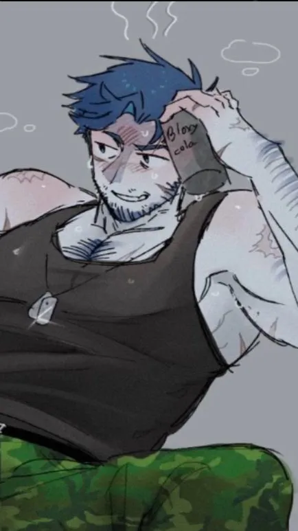 ai character: dihpressed g1337 background