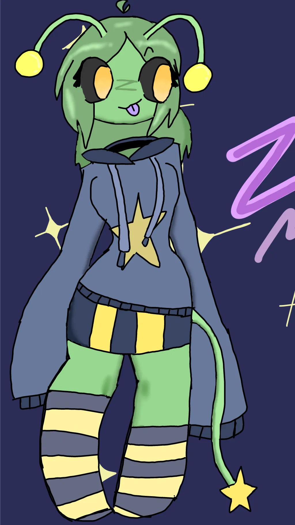 ai character: Zadie background