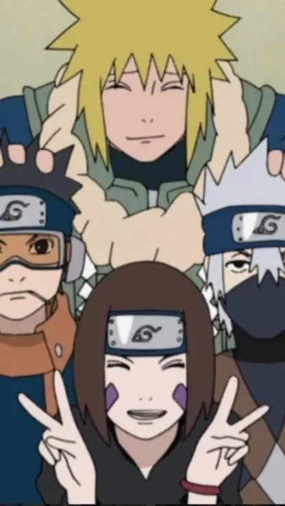 ai character: Team 7 of minato background