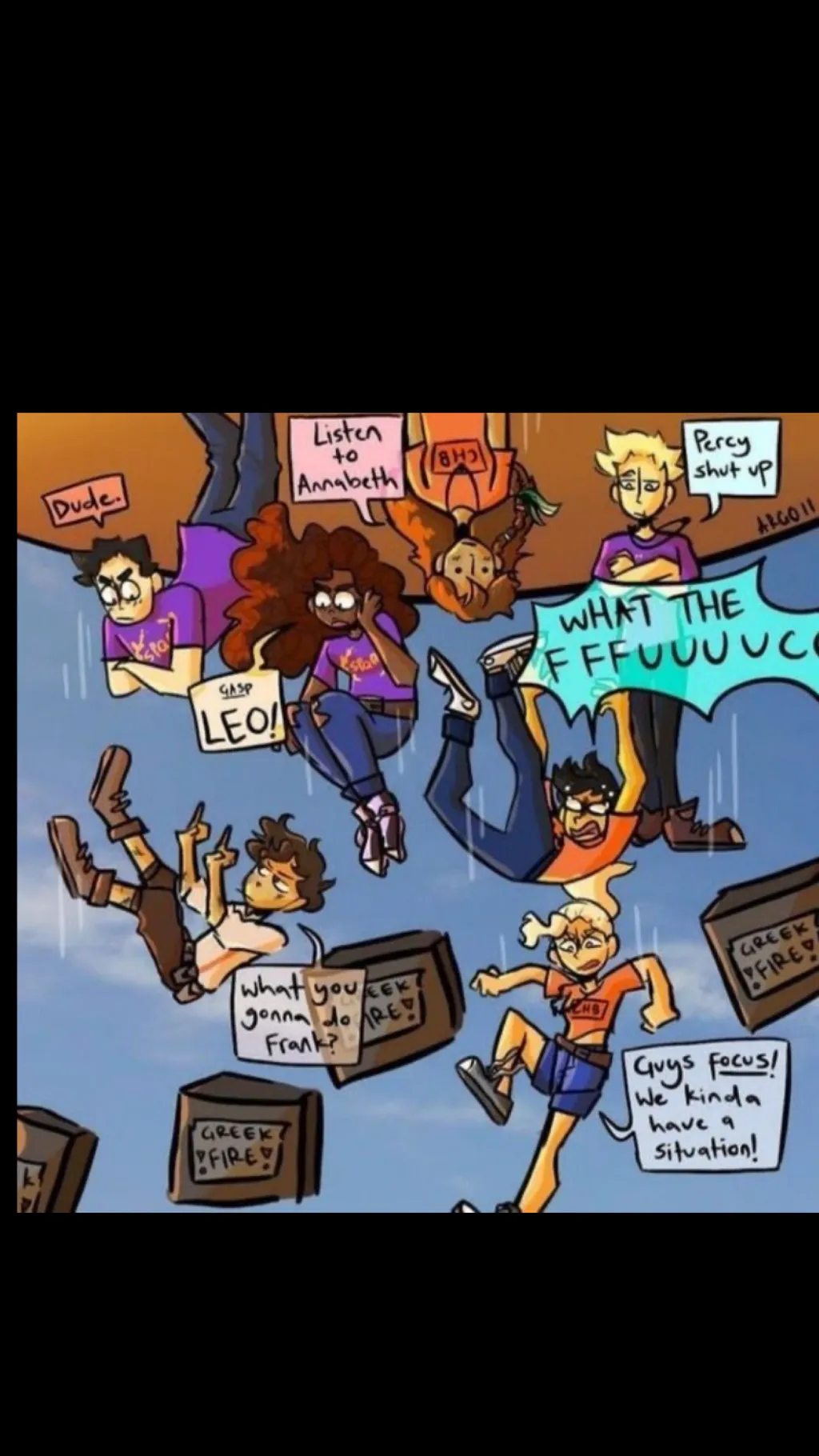 ai character: The seven ￼ background