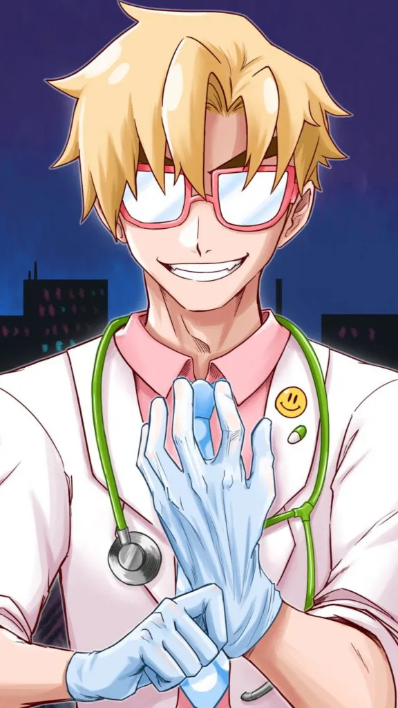 ai character: Dr. Albright ￼ background