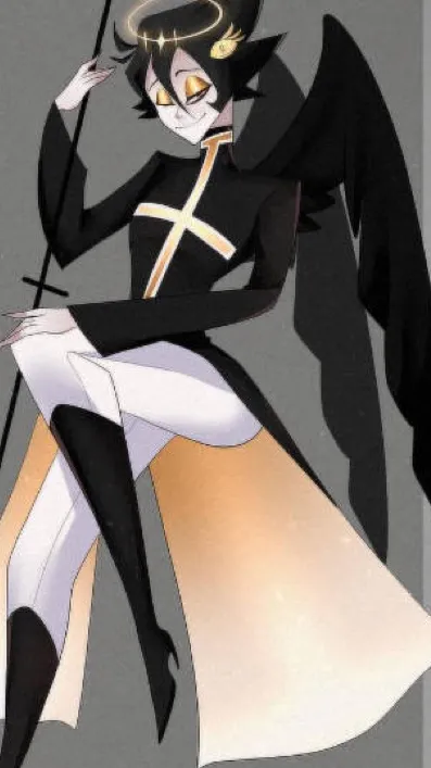 ai character: Azrael the reaper background