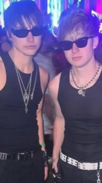 ai character: sam and Colby  background