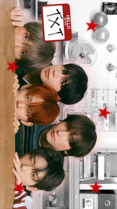 ai character: TXT😋 background