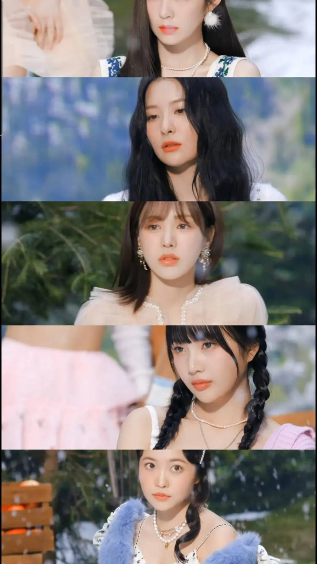 ai character: red velvet background