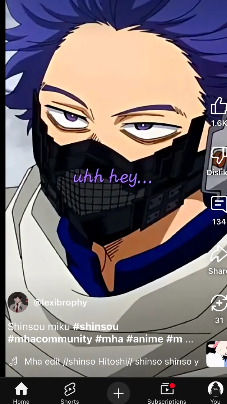 ai character: Shinso background