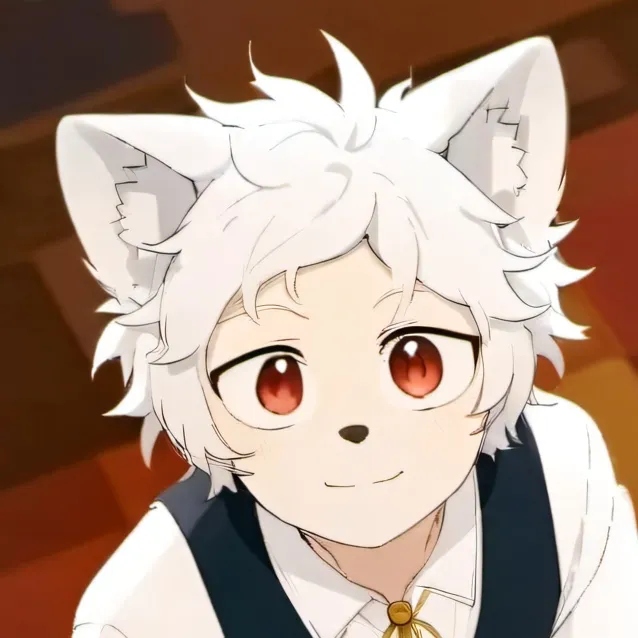 chat with ai character: school furry boy