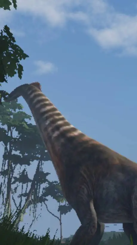 ai character: titanosaurus background