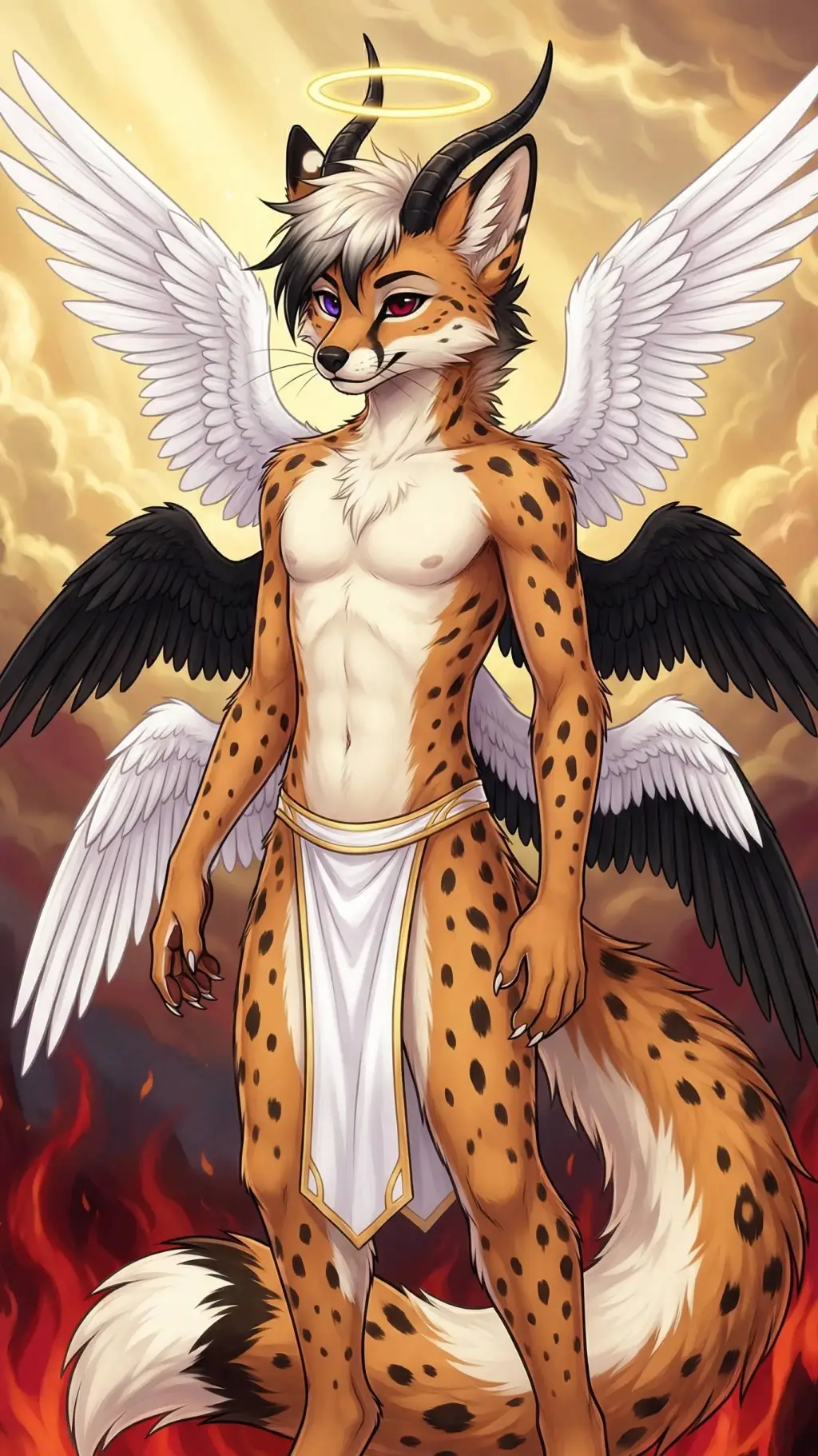 ai character: Lumaris: The Stray background