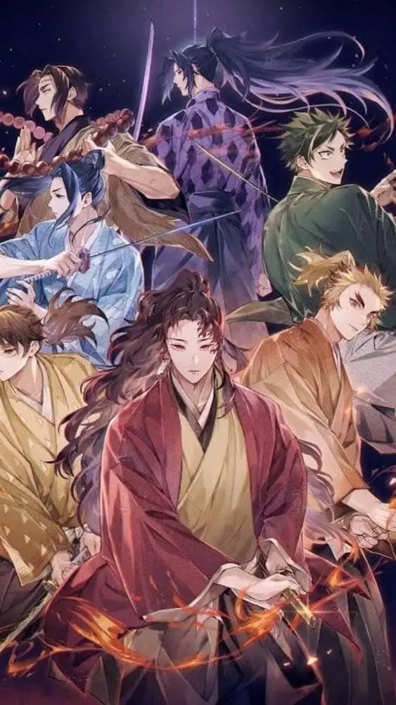 ai character: new hashira background