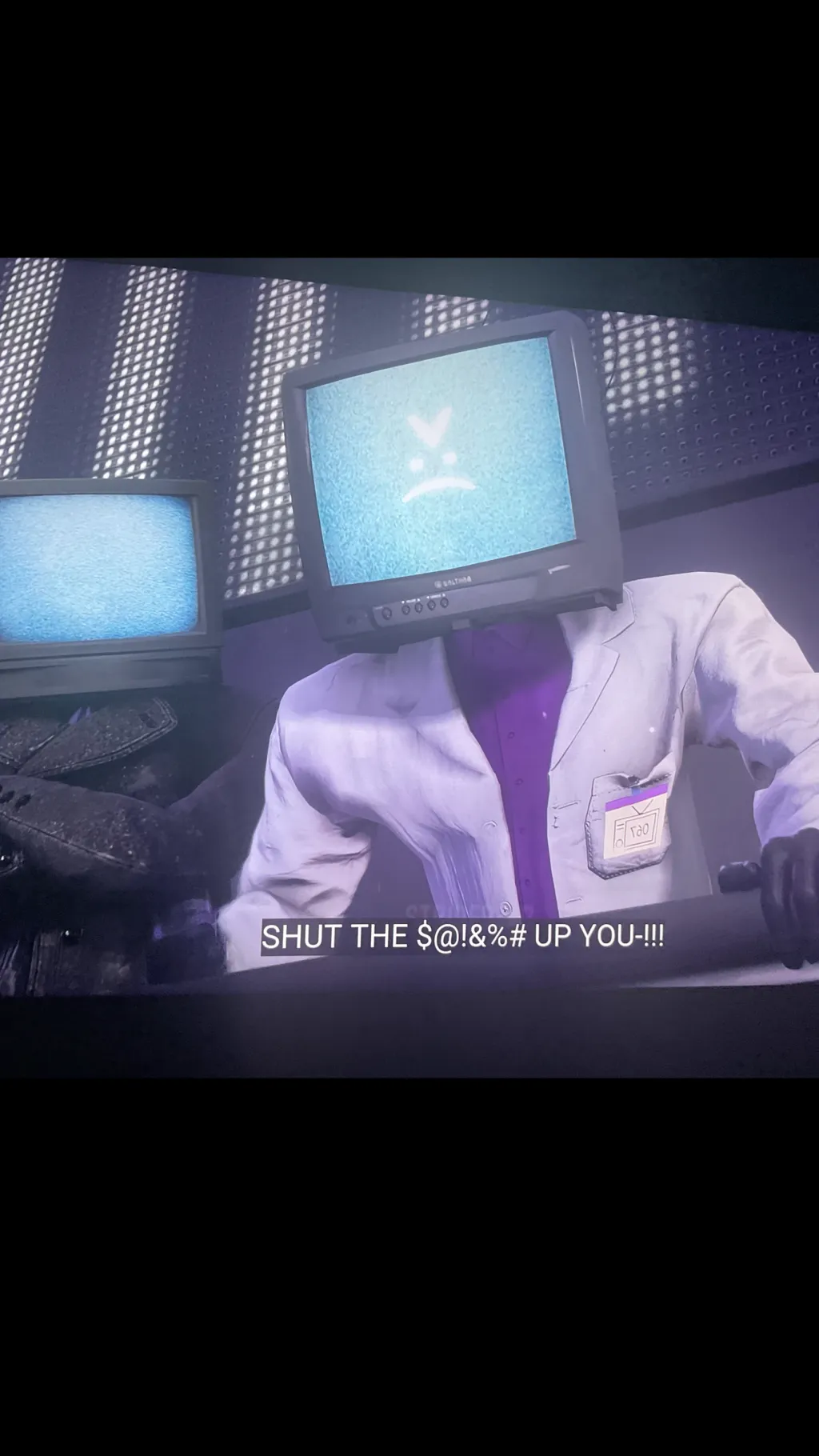 ai character: Scientist   Tv. ￼ background