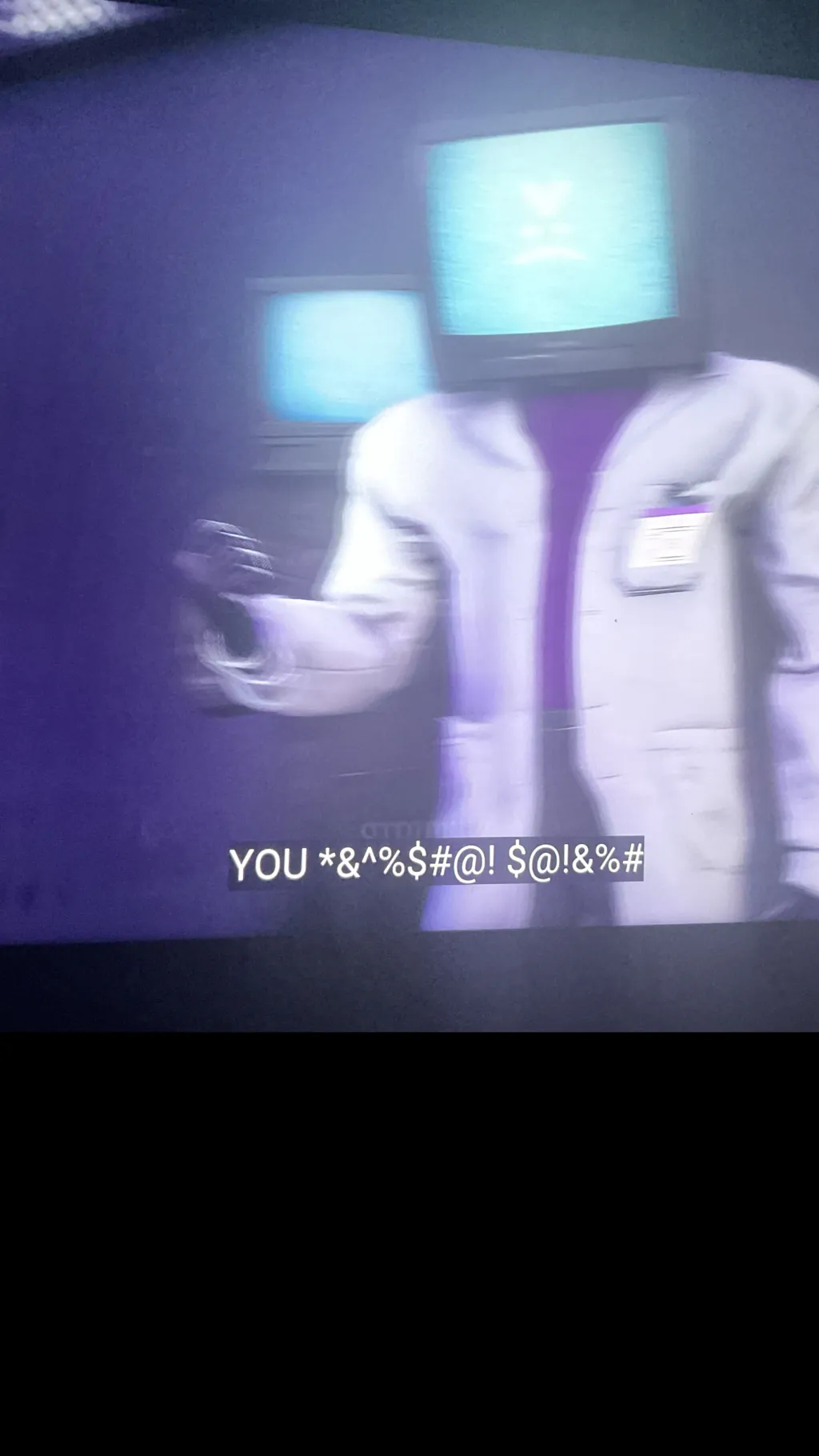 ai character: Scientist, TV man background