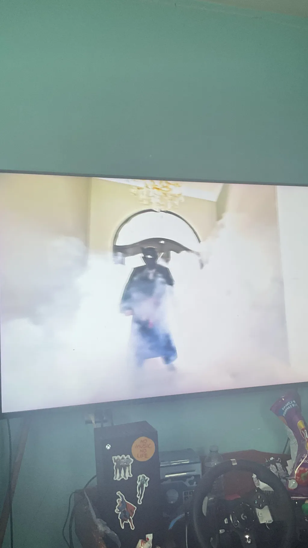 ai character: Old ninja ￼ background