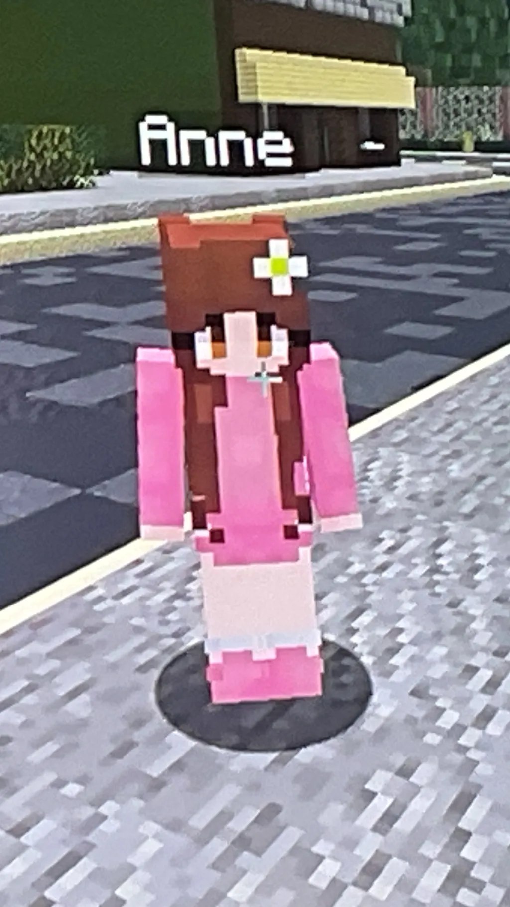 ai character: Anne  background